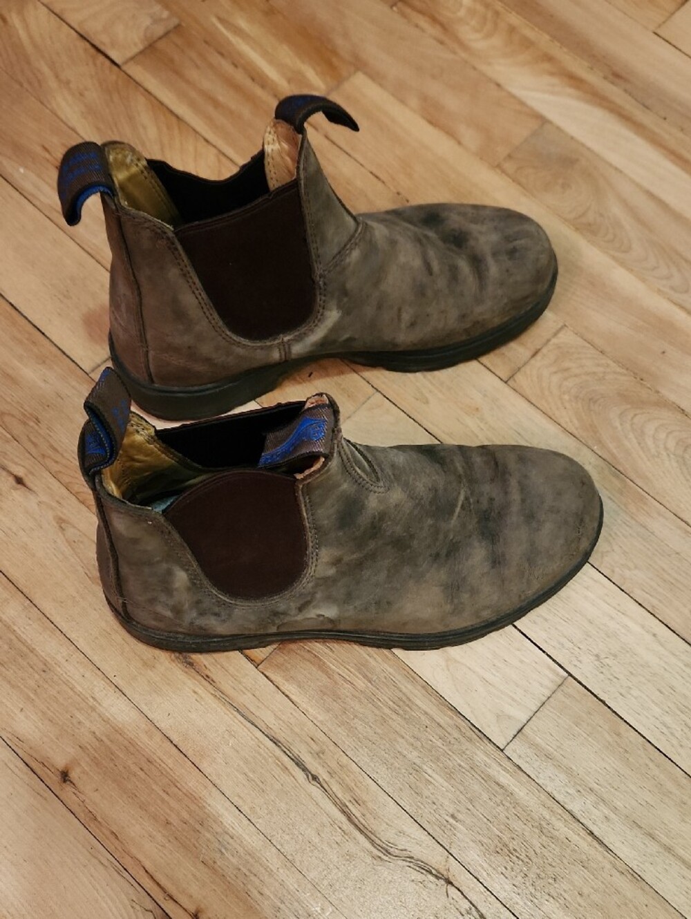 Blundstone Brown Chelsea Ankle Boots - Picture 12 of 12